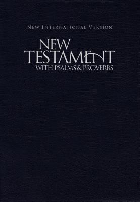 NIV, New Testament with Psalms and Proverbs, Pocket-Sized, Paperback, Blue