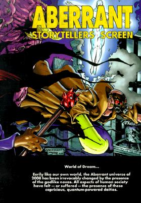 Aberrant Storytellers Screen (Quad-Fold Screen + Book, Aberrant Roleplaying, WW8501)