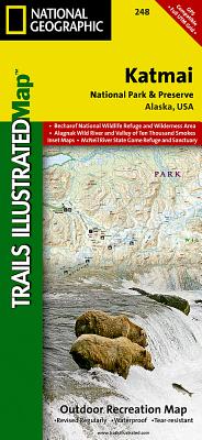 Katmai National Park and Preserve Map