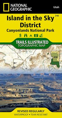 Island in the Sky District: Canyonlands National Park Map