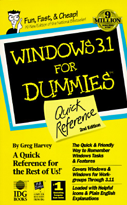 Windows 3.1 For Dummies: Quick Reference