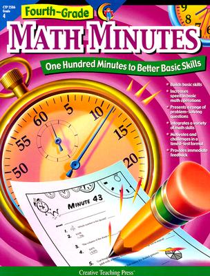 Creative Teaching Press Math Minutes Book, Grade 4