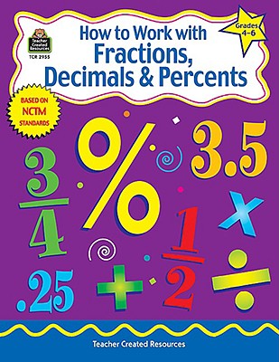 How to Work with Fractions, Decimals & Percents, Grades 4-6