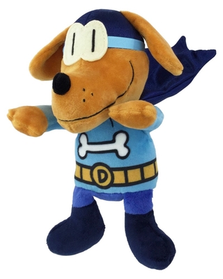 Image for Bark Knight Plush Toy, 9-Inch, from Dav Pilkey's Dog Man Book Series