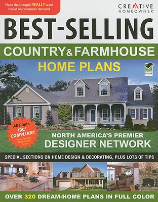 Image for Best-Selling Country & Farmhouse Home Plans (CH) (English and English Edition)