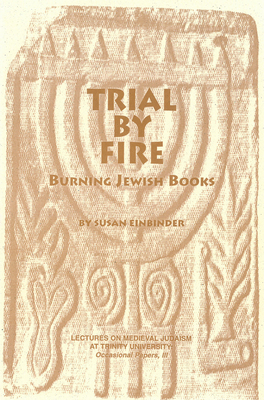 Trial by Fire: Burning Jewish Books