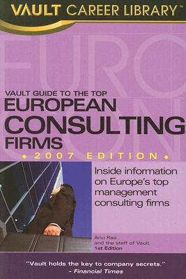 Vault Guide to the Top European Consulting Firms