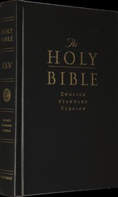 Image for ESV Large Print Holy Bible (Black)