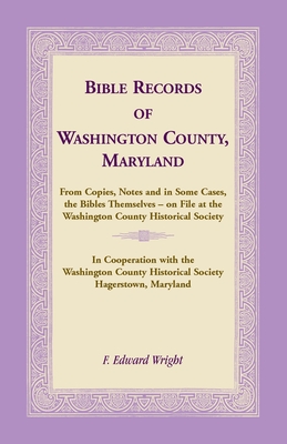 Image for Bible Records of Washington County, Maryland