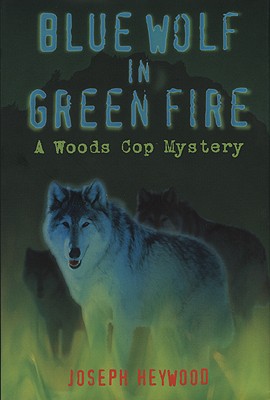 Blue Wolf in Green Fire