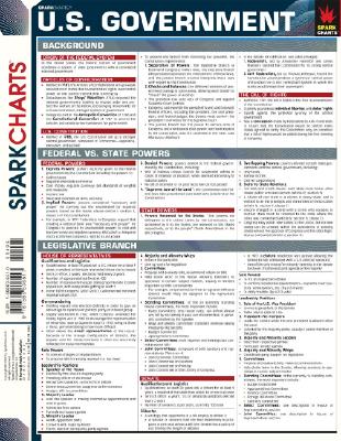 Image for United States Government/Civics (SparkCharts) (Sparknotes Sparkcharts) United States Government/Civics (SparkCharts) (Sparknotes Sparkcharts)