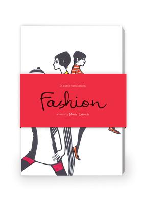 Fashion Illustration Artwork by Maite LaFuente Journal Collection 2: Set of two 64-page notebooks