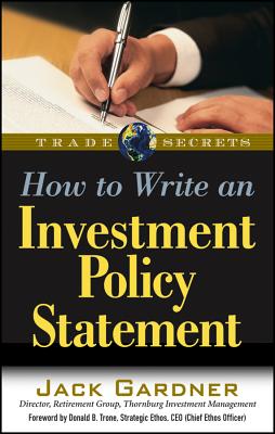 Image for How to Write an Investment Policy Statement