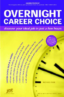 Image for Overnight Career Choice : Discover Your Ideal Job in Just a Few Hours