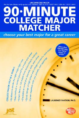 90-Minute College Major Matcher: Choose Your Best Major for a Great Career (Help in a Hurry)