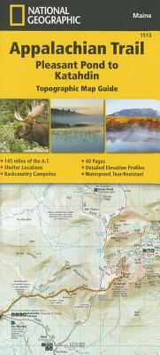 Appalachian Trail: Maine North Map [Pleasant Pond to Katahdin]