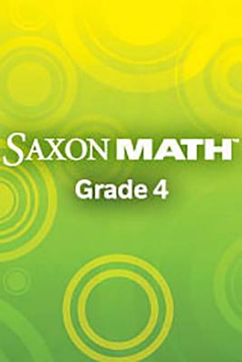 Saxon Math Intermediate 4: Student Edition eBook CD-ROM 2008