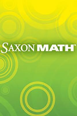 Saxon Math K: Technology Pack
