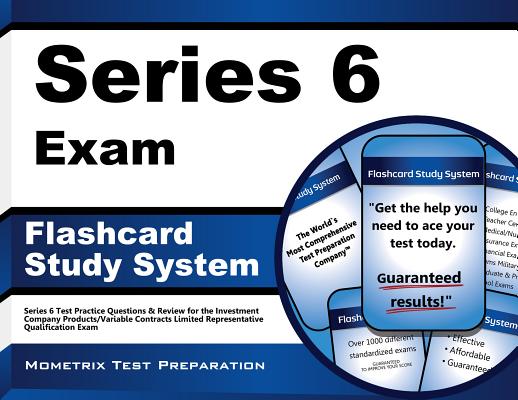 Image for Series 6 Exam Flashcard Study System: Series 6 Test Practice Questions & Review for the Investment Company Products/Variable Contracts Limited Representative Qualification Exam (Cards)