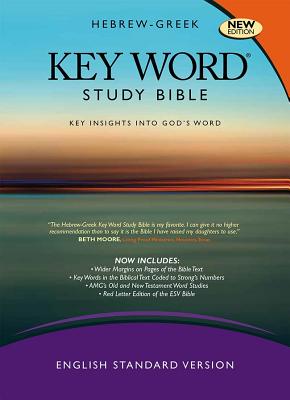 Image for The Hebrew-Greek Key Word Study Bible: ESV Edition, Burgundy Genuine Leather Thumb-Indexed (Key Word Study Bibles)