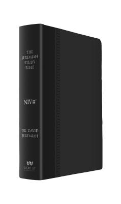 The Jeremiah Study Bible, NIV: Black Genuine Leather w/Thumb Index: What It Says. What It Means. What It Means for You.