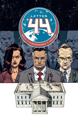 LETTER 44 : BOOK ONE ( ILLUSTRATED BY ALBERTO JIMENEZ ALBURQUERQUE ) ( JULY 2018 FIRST EDITION PICTORIAL HARDCOVER, NO DUST JACKET )