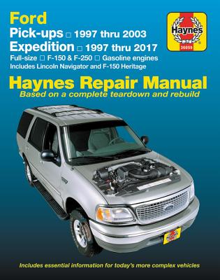 Image for Ford Pickups,Expedition,Lincoln Nav 2WD&4WD Gas F-150 (97-03),F-150 Heritage (04),F-250 (97-99),Expedition (97-17),Navigator (98-17) Haynes Repair Manual (No diesel,F-250HD,F-350,supercharged)