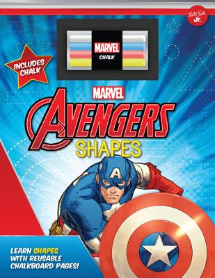 Marvel's Avengers Chalkboard Shapes: Learn shapes with reusable chalkboard pages! (Licensed Chalkboard Concepts)