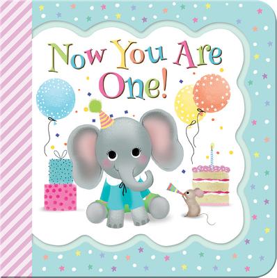 Image for Now You Are One: Little Bird Greetings, Greeting Card Board Book with Personalization Flap, 1st Birthday Gifts for One Year Olds