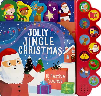 Jolly Jingle 10-Button Children's Christmas Sound Book (Interactive Children's Sound Book with 10 Festive Christmas Sounds)