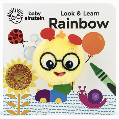 Look & Learn Rainbow Finger Puppet Board Book (Baby Einstein) (Finger Puppet Book Baby Einstein)