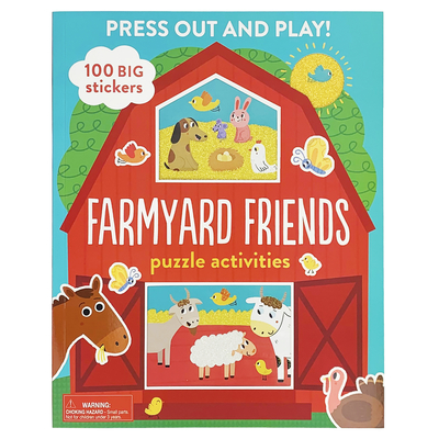 Farmyard Friends: Puzzle Activities (Press Out and Play Puzzle Activity Book)