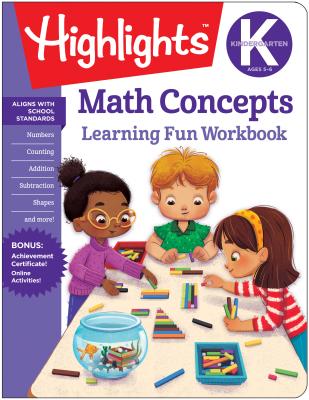 Image for Kindergarten Math Concepts (Highlights Learning Fun Workbooks) Kindergarten Math Concepts (Highlights Learning Fun Workbooks)