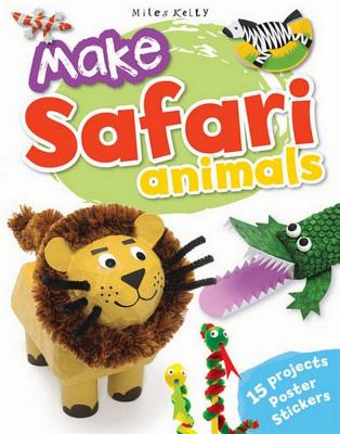 Image for Make Safari Animals: 15 Projects - Poster - Stickers