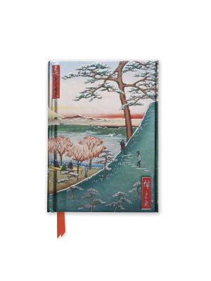 Hiroshige: Meguro (Foiled Pocket Journal) (Flame Tree Pocket Notebooks)