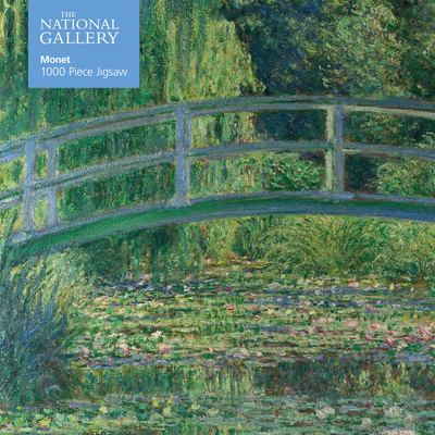 Adult Jigsaw Puzzle National Gallery: Monet: The Water-Lily Pond: 1000-Piece Jigsaw Puzzles
