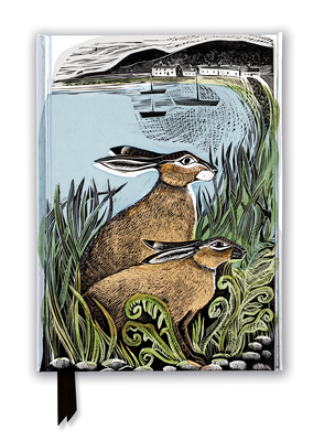 Image for Angela Harding: Rathlin Hares (Foiled Journal) (Flame Tree Notebooks)