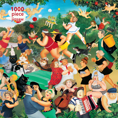 Adult Jigsaw Puzzle Beryl Cook: Good Times: 1000-piece Jigsaw Puzzles