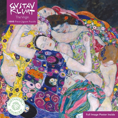 Adult Sustainable Jigsaw Puzzle Gustav Klimt: The Virgin: 1000-pieces. Ethical, Sustainable, Earth-Friendly