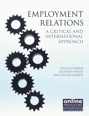 Image for Employment Relations: A Critical and International Approach (Cipd Publications)