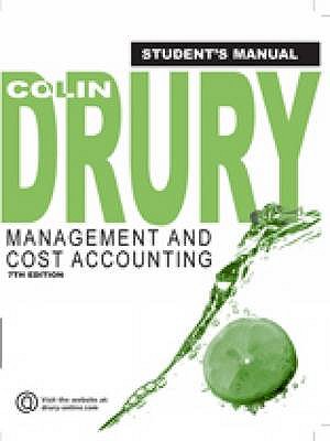 Management and Cost Accounting Student's Manual