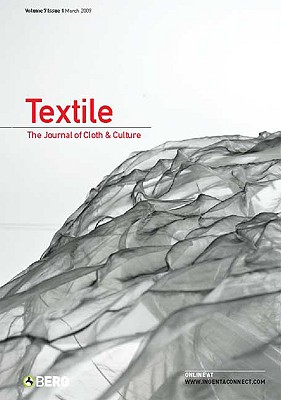 Textile Volume 7 Issue 1: The Journal of Cloth & Culture