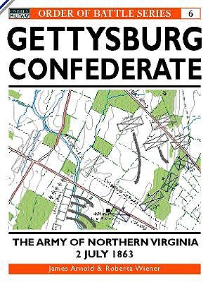 Gettysburg. July 2, 1863 Union & Confederate. Order of Battle Series Nos. 6 & 7. (Set of 2 vols).