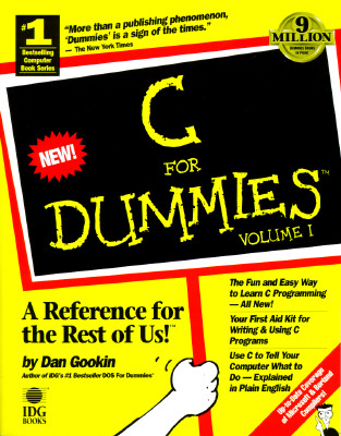 Image for C for Dummies, Volume 1