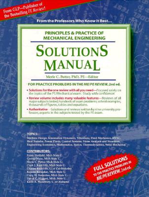 Solutions Manual : Principles & Practice of Mechanical Engineering