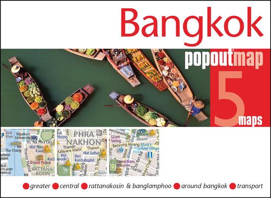 Bangkok PopOut Map: Handy pocket-size pop-up map of Bangkok (PopOut Maps) Image for Bangkok PopOut Map: Handy pocket-size pop-up map of Bangkok (PopOut Maps)