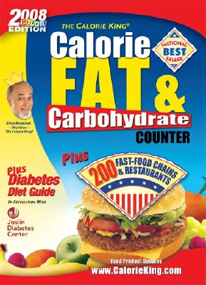 Image for CalorieKing Calorie, Fat & Carbohydrate Counter