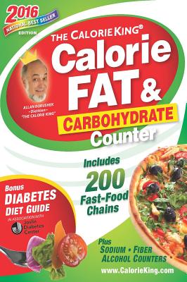 The CalorieKing Calorie, Fat & Carbohydrate Counter 2016