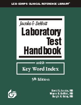 Image for Jacobs & DeMott Laboratory Test Handbook with Key Word Index