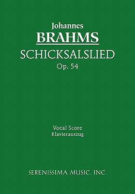 Schicksalslied, Op. 54 - Vocal Score (German Edition)